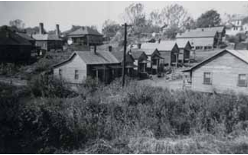 Homes in the Brooklyn neighborhood. CHARLOTTE-MECKLENBURG HISTORIC LANDMARKS COMMISSION.