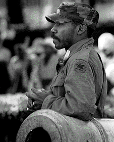 Frederick Smith at a Charlotte Veterans’ Observance