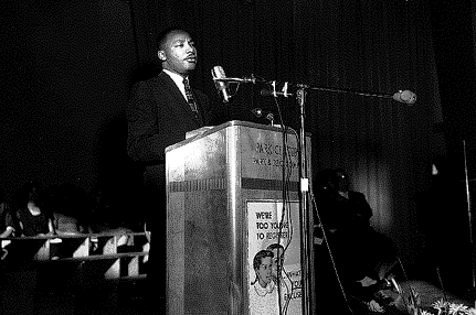 King speaks to Charlotte's black high schools