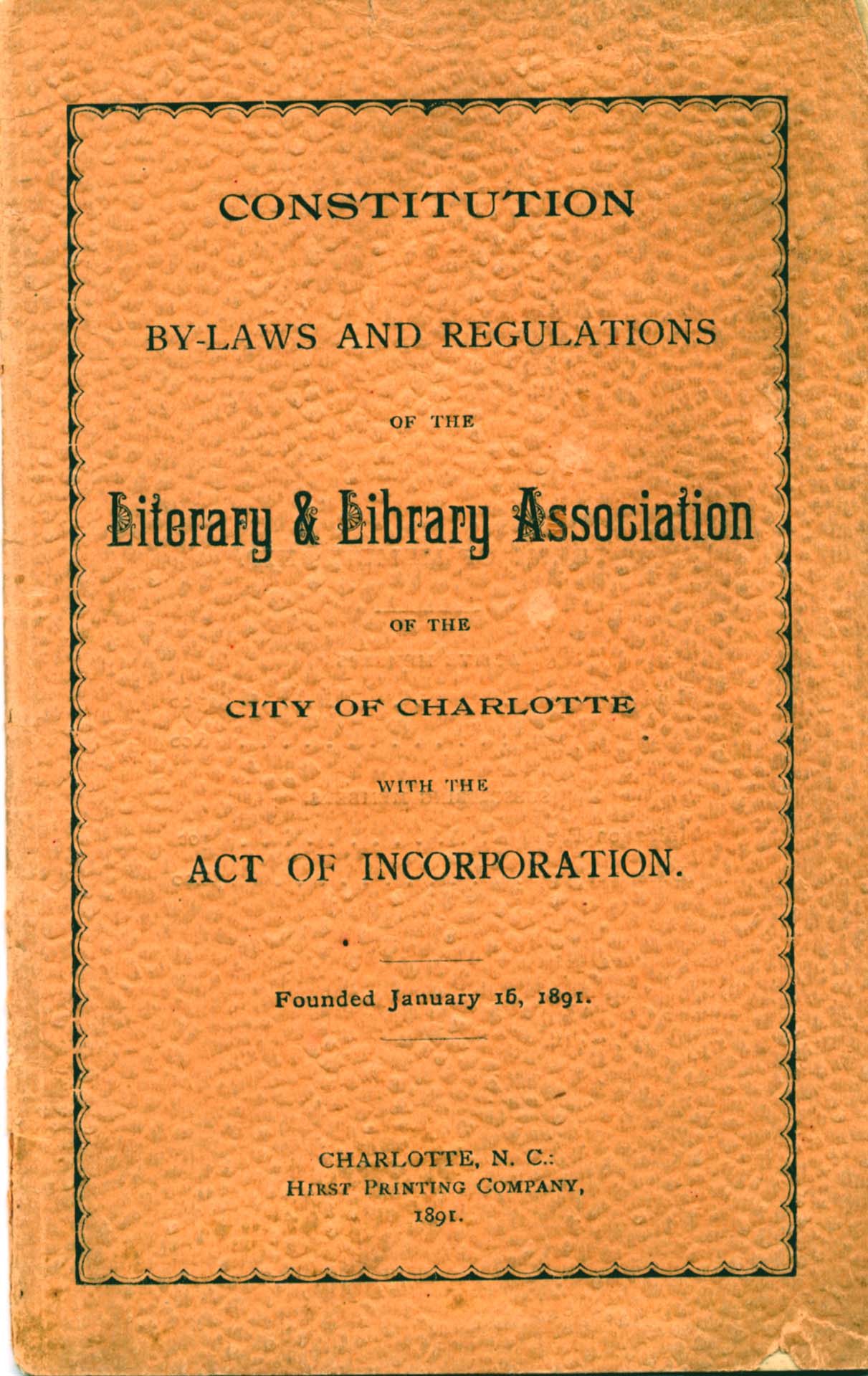 Library Association Bylaws
