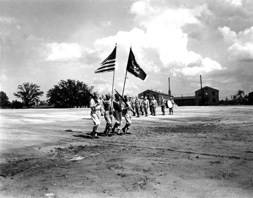 "The Colors, Camp Butner, N.C." 