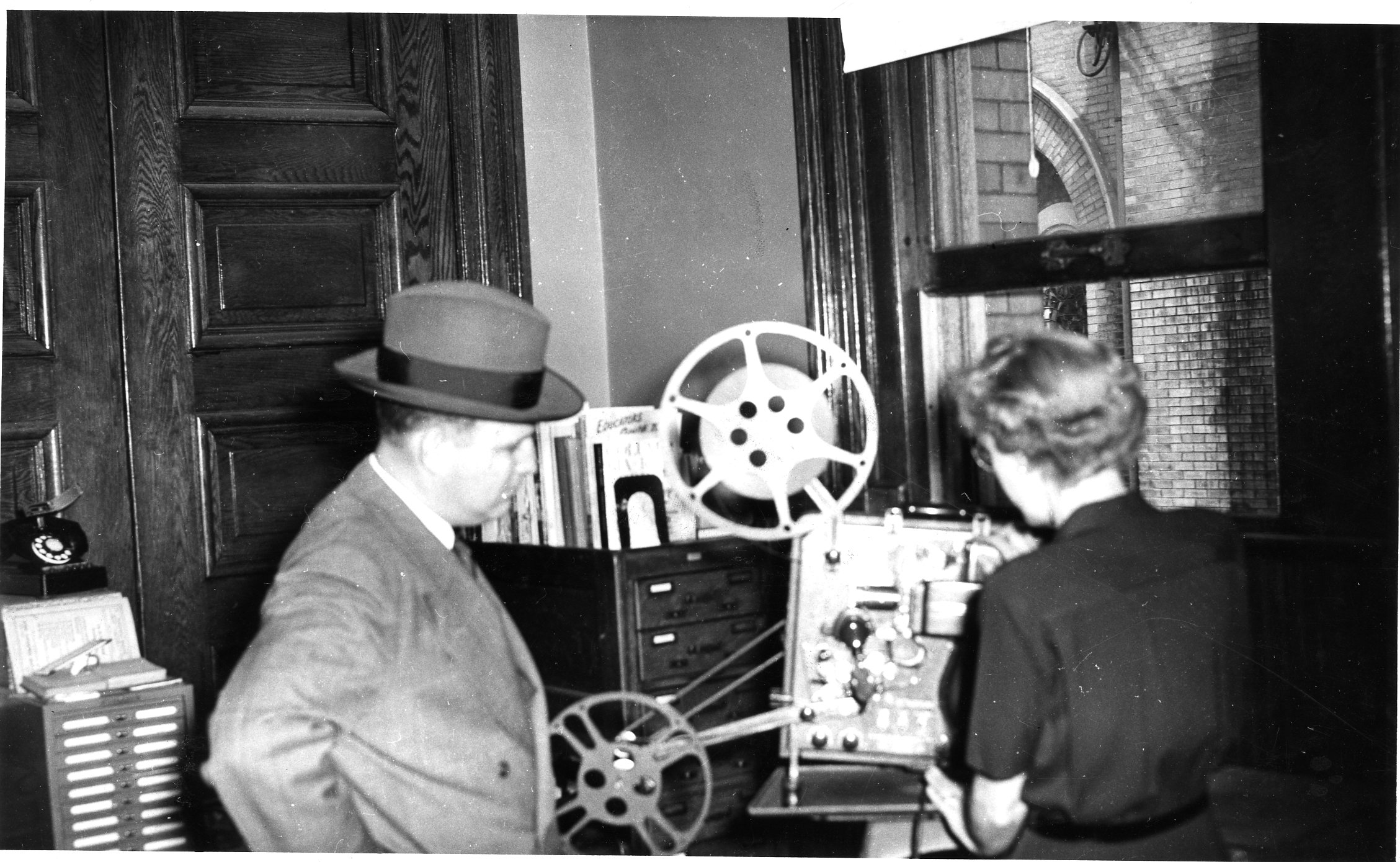 The library's Film and Sound Service was one of the first in the nation