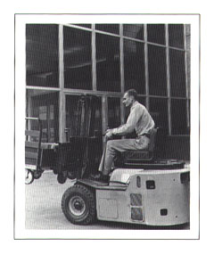 Motorized help for the move back in 1956