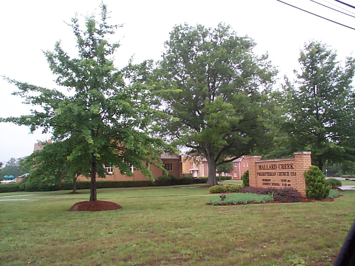 Mallard Creek Presbyterian Church entrance