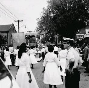 Scenes from Daddy Grace parade, 9/13/1959