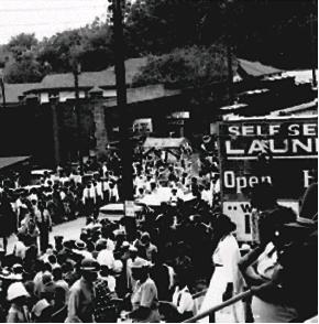 Scenes from Daddy Grace parade, 9/13/1959