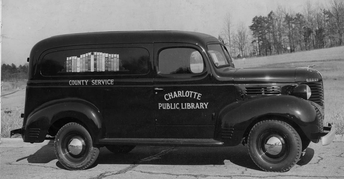 Personal service was an attractive feature of bookmobile service.