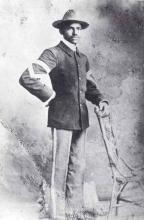 Sergeant Major Zachariah Alexander served in the 3rd North Carolina Infantry in the Spanish-American War, c. 1898. MRS. KELLY M. ALEXANDER, SR.