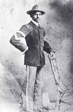 Sergeant Major Zachariah Alexander served in the 3rd North Carolina Infantry in the Spanish-American War, c. 1898. MRS. KELLY M. ALEXANDER, SR.