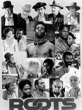"Roots" broadcast January 23-30, 1977