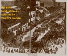 Centennial Celebration shown in Harper's Weekly