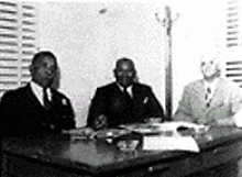 Arthur Grier, right, at the Exclesior Club