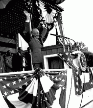 President Eisenhower in Charlotte
