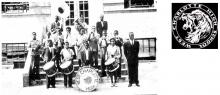 The Junior Band, West Charlotte High School, 1943. ANITA BALDWIN.