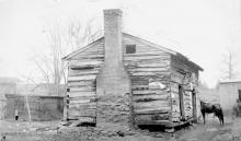 W.C. Clemson was born a slave in this cabin
