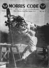 Sgt. Kenneth King (1st Tactical Div.) repairs the motor of a C-40