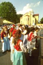 Young dancers at Greek Festival