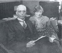 Mary Jackson McCrorey with her husband, Dr. H.L. McCrorey