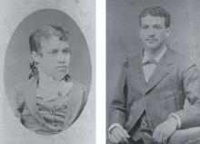 Rosa Catherine "Cattie" Kennedy and Richard P. Bearden were the grandparents of artist Romare Bearden. As a child he spent summers at their home at 401 South Graham Street. These portraits were made before their marriage in the 1880s. ROBERT JACKSON.