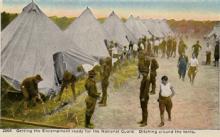 Ditching Around The Tents
