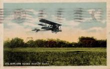 S Biplane Doing Scout Duty