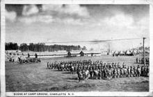Scene at Camp Greene, Charlotte, N.C. 