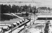 View of Camp Greene in the Winter