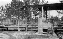 Covered walkway, Camp Greene, N.C.