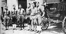 Firefighters, Camp Greene, NC