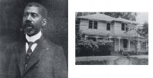 J. T. Williams (1859 - 1924) was a teacher, a physician and a diplomat as well as a highly respected businessman. He was president of the Queen City Drug Store Company, one of the first black owned and operated drug stores in North Carolina. In 1898, he was appointed consul to Sierra Leone. CHARLOTTE-MECKLENBURG HISTORIC LANDMARKS COMMISSION. Right: The Williams home at 205 South Brevard Street. CHARLOTTE OBSERVER LIBRARY.