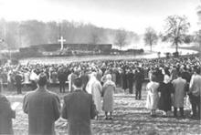 Easter service, Freedom Park