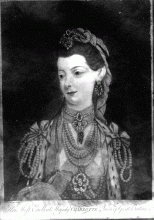 1914 Souvenir - portrait of Queen Charlotte