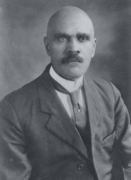 The Reverend Sidney David Watkins, pastor of Little Rock AME Zion Church, 1900 - 1906 and Presiding Elder, Charlotte District, 1906 - 1922. BESSIE MULLIENS.