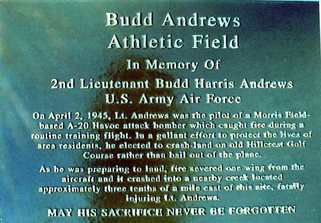 Budd Andrews Athletic Field - 2003