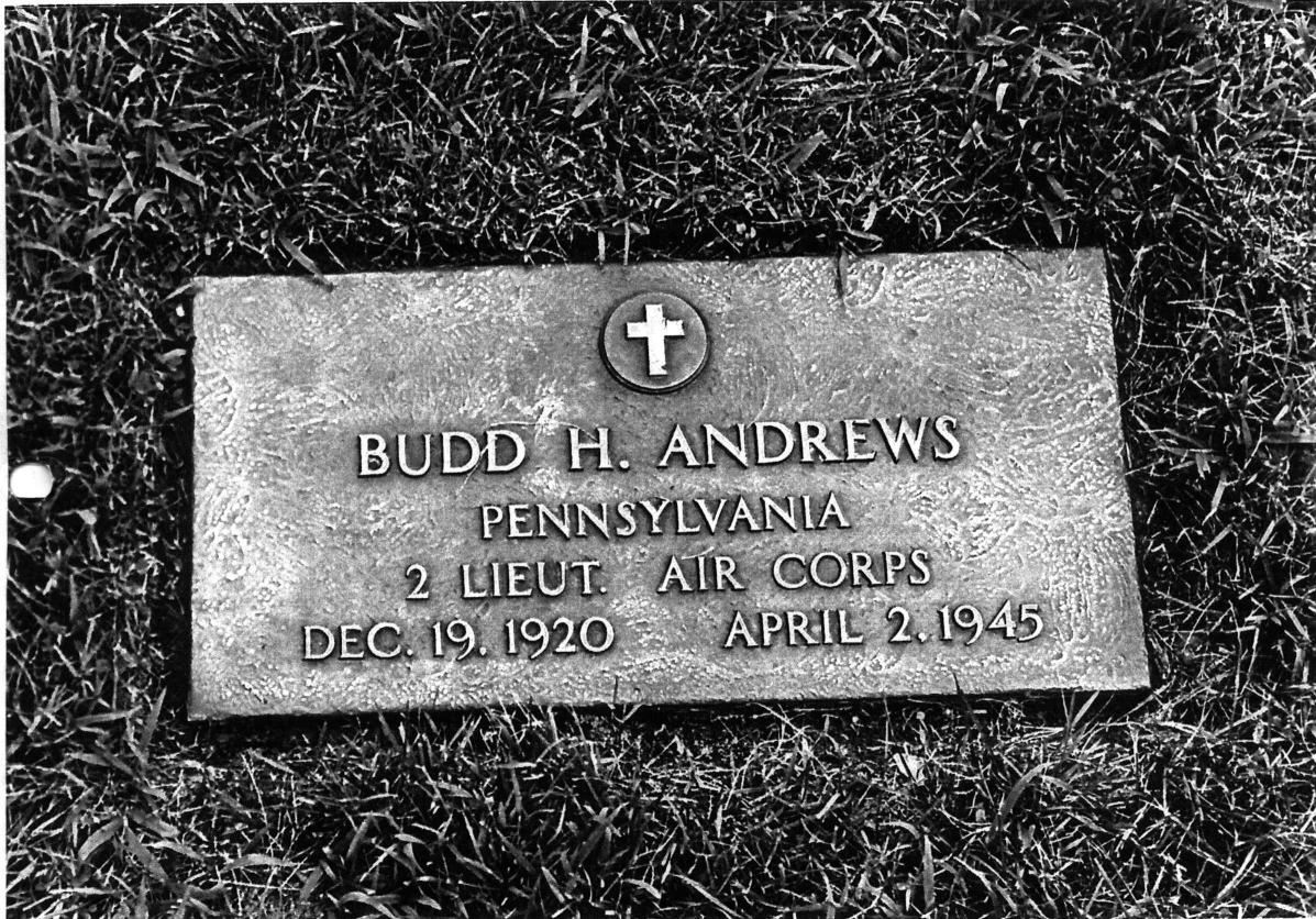Budd Andrews memorial marker
